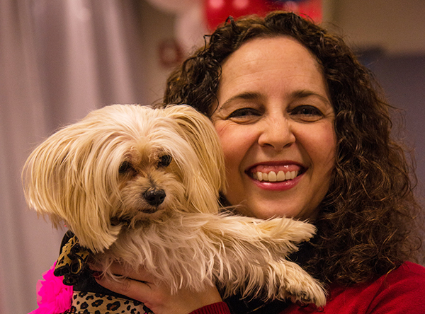 Tasha Bell and her mom at Doggies and Tiaras Pageant. Image via Cheyenne Cohen.